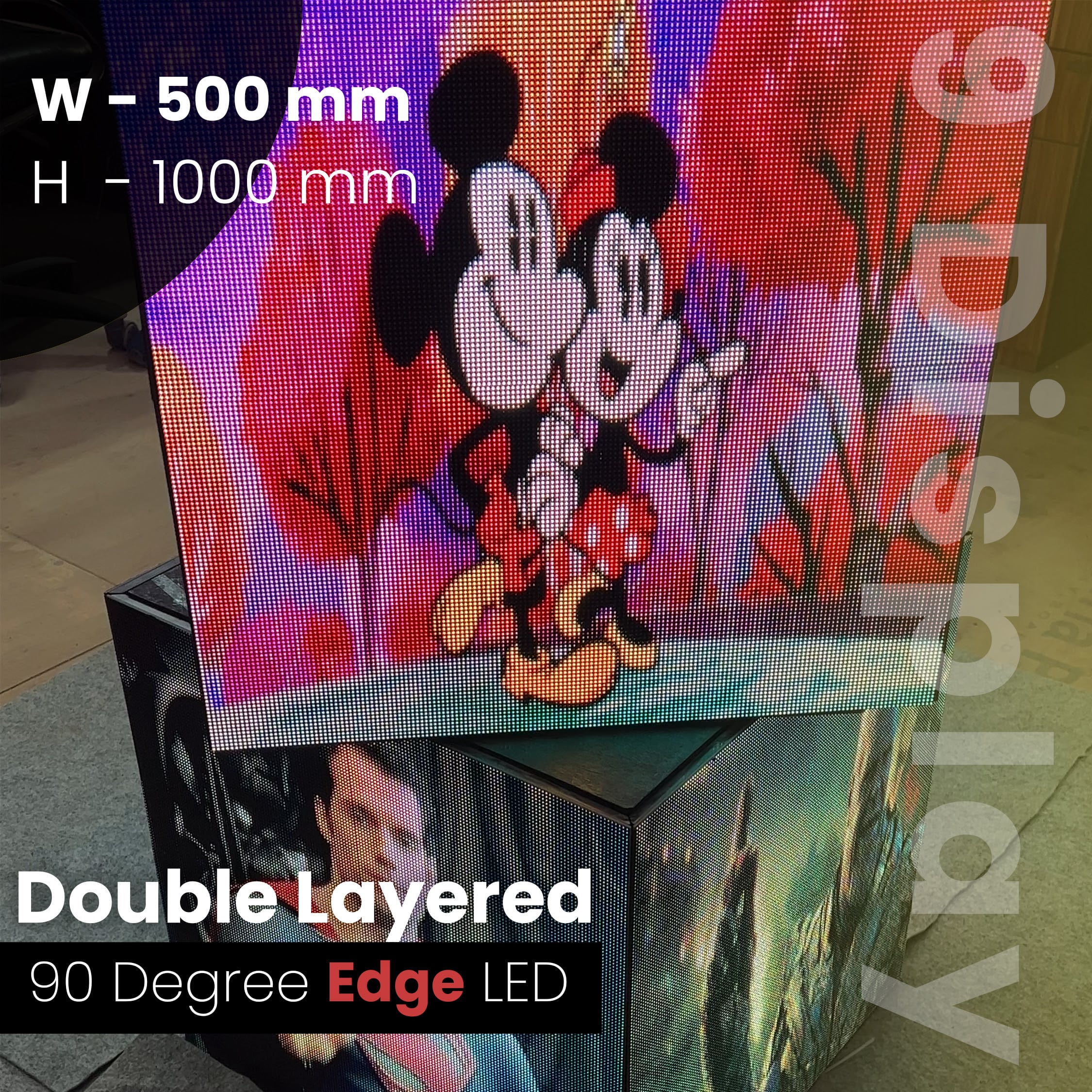 Edge LED Cubes Edge LED Cubes